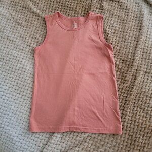 Wonder Nation Boys Salmon Pink Tank Top Size S (6-7) Sleeveless Basic